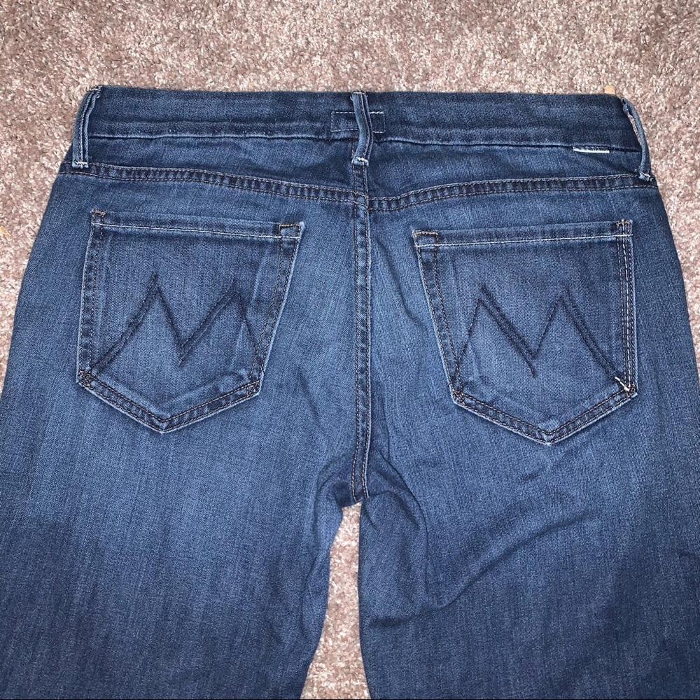 Mother jeans The Looker Crop size 28 double take